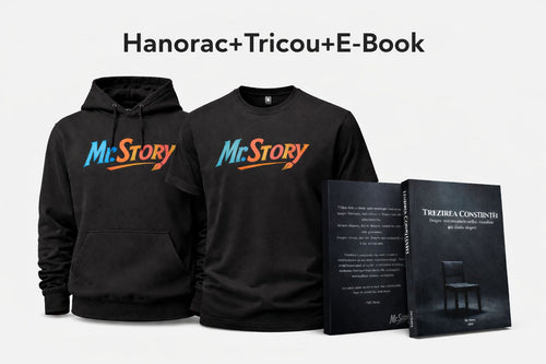 Bundle Mr.Story- Hanorac+Tricou+E-Book