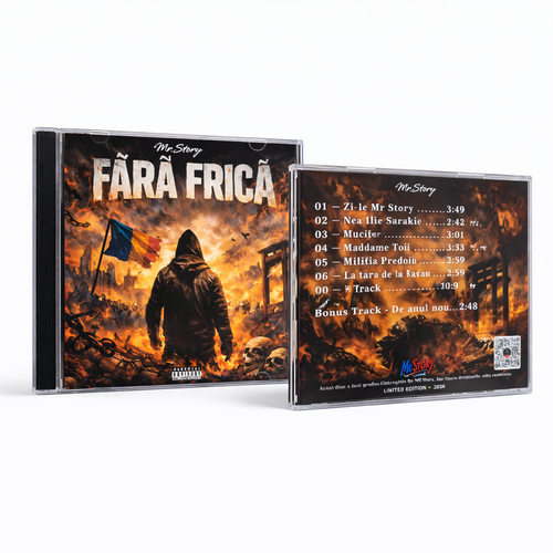 FĂRĂ FRICĂ — Album Fizic CD (Limited Edition)