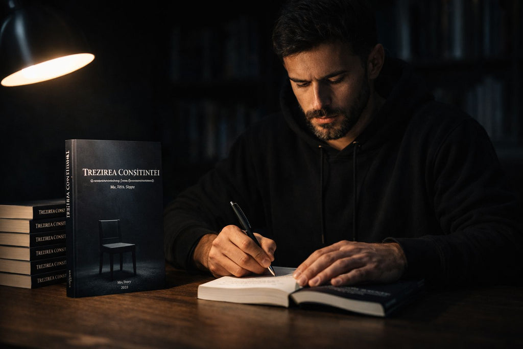 📖 Trezirea Conștiinței, despre mecanismele ordinii mondiale si iluzia alegerii – Ediție de Colecție (Format Fizic, Limitată la 50 bucăți)